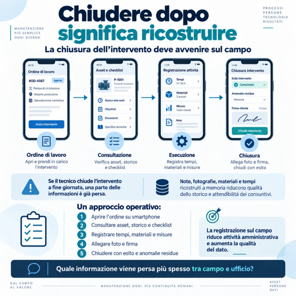 La chiusura dell’intervento deve avvenire sul campo - copertina del documento