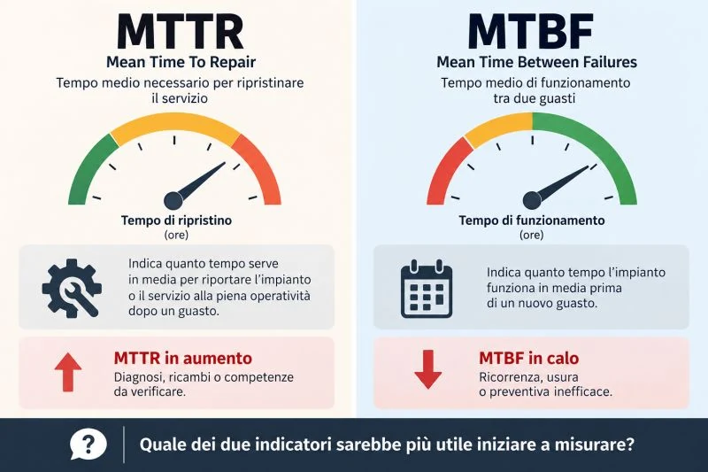 Due tachimetri semplici con definizione e domanda operativa.